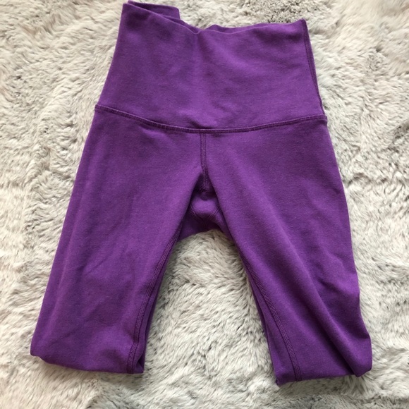 SOLD- Lululemon High Times Tender Violet Leggings - Picture 2 of 6